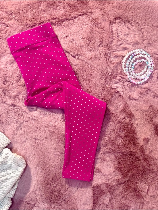 Boden Other - Mini Boden Pink Polka Dot Leggings | Size 5–6 (116 cm) | Excellent